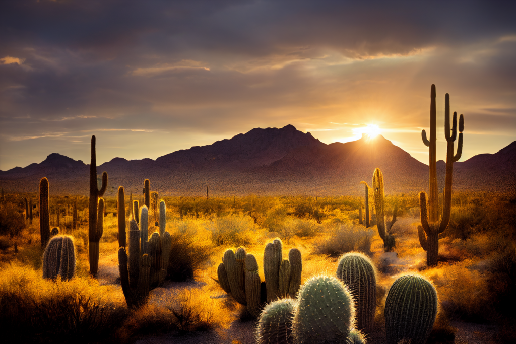 Arizona Desert - midjourney