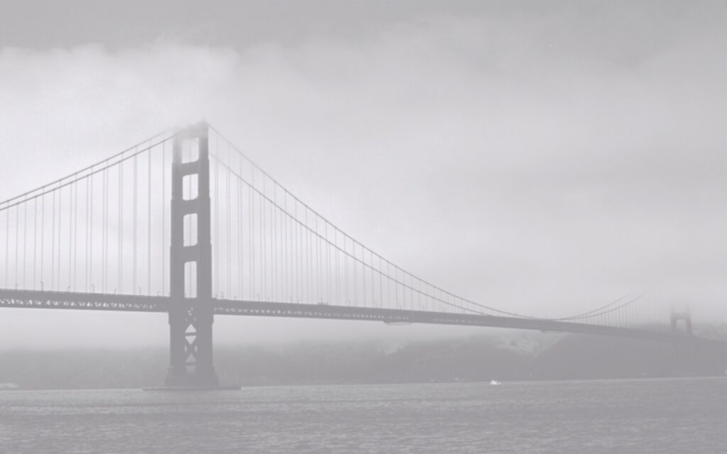 Black and White Bridge - low contrast